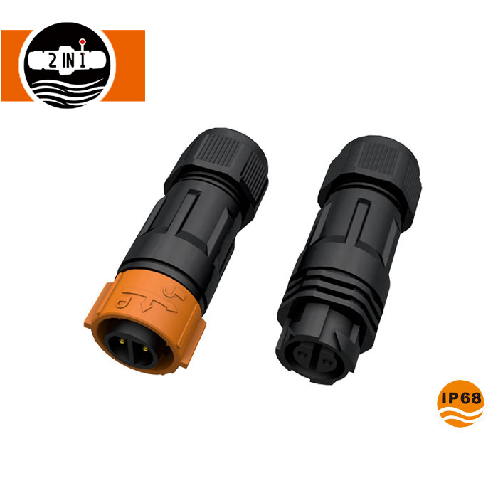 10A 2 Pin wasserdichte Auto-Lock-Draht-Schnellkupplungen
