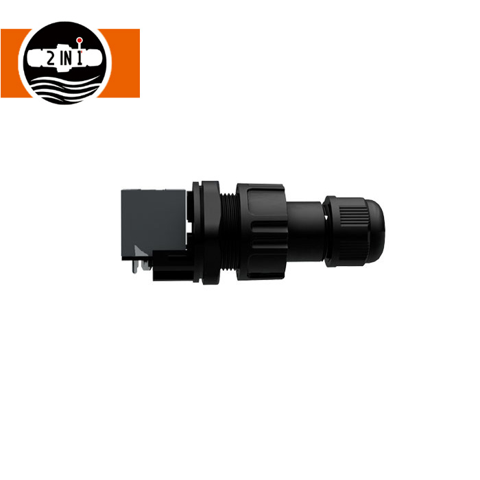 8p8c vergoldeter RJ45 wasserdichter Steckverbinder