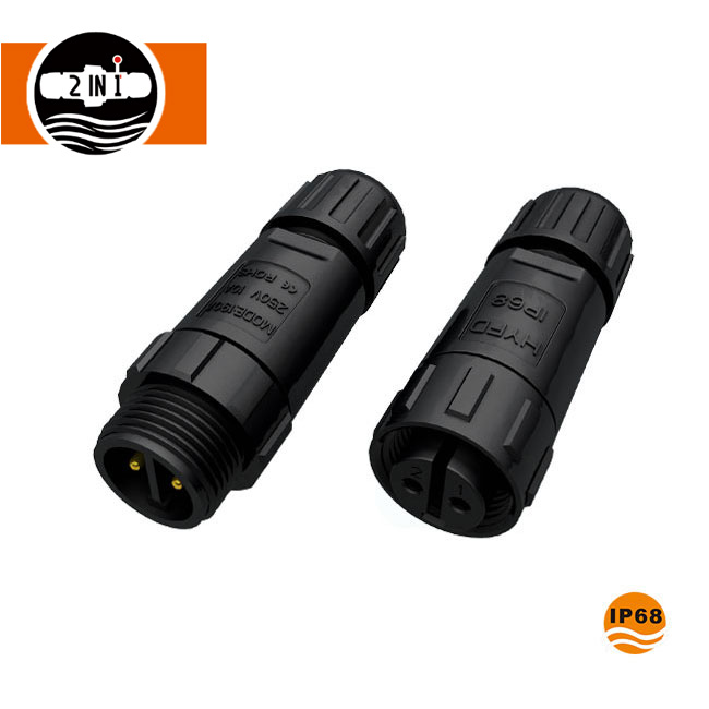 M14-Stecker auf Buchse mit Draht