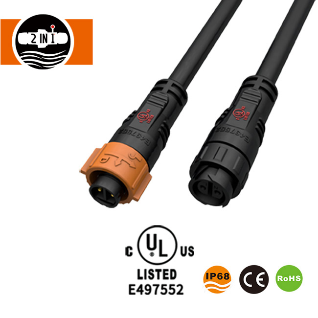 UL-gelisteter M16 wasserdichter Auto-Lock-Kabelstecker