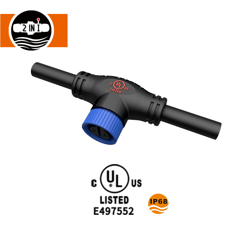 UL T-Form M15 wasserdichter Steckverbinder